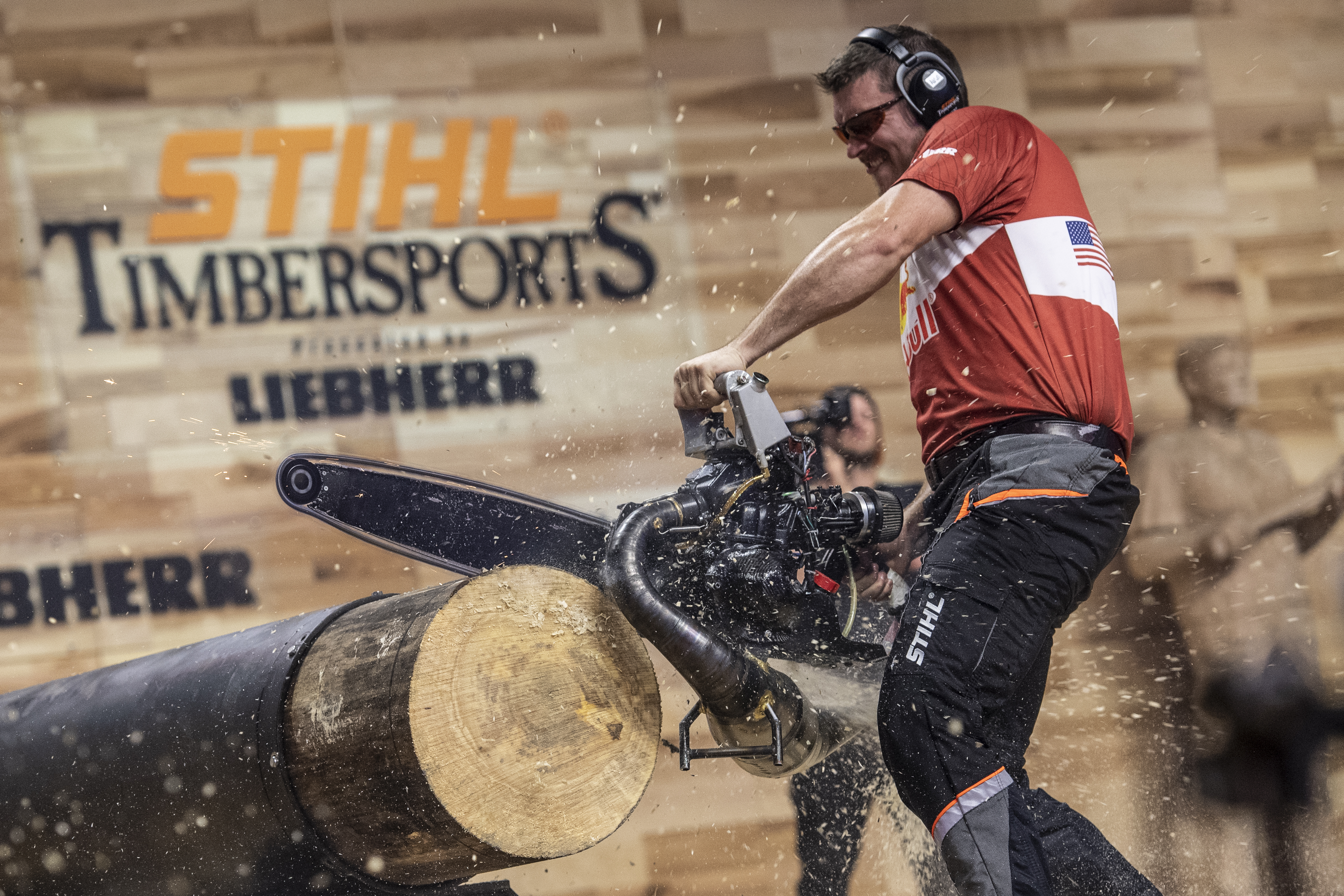 Hot Saw discipline at the TIMBERSPORTS® Event